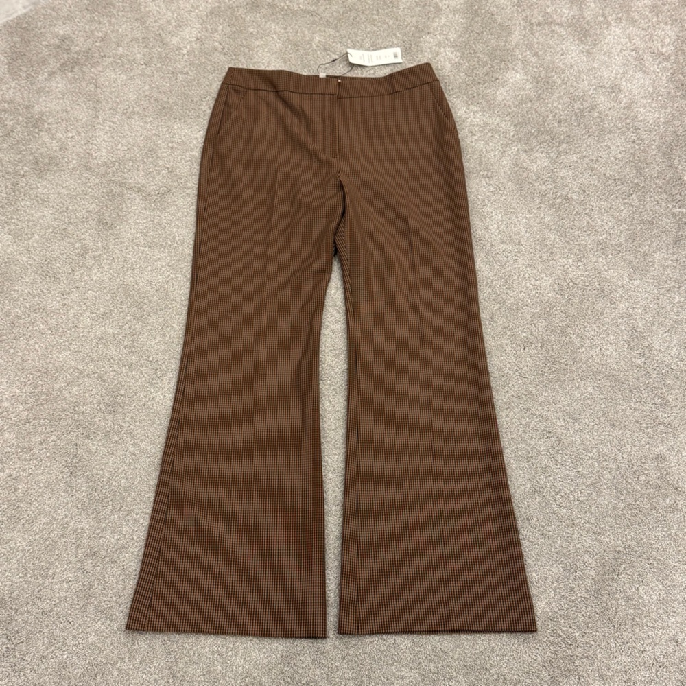 NWT Veronica Beard Lebone Micro Gingham Wide Leg … - image 7